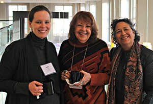 (from left to right) Lydia Breiseth, Pat Mora, Oralia Garza de Cortes