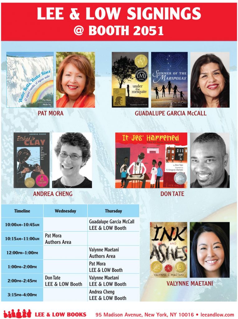 TLA 2015 Signing Schedule poster