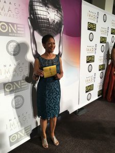 Gwendolyn Hooks at the NAACP Image Awards ceremony