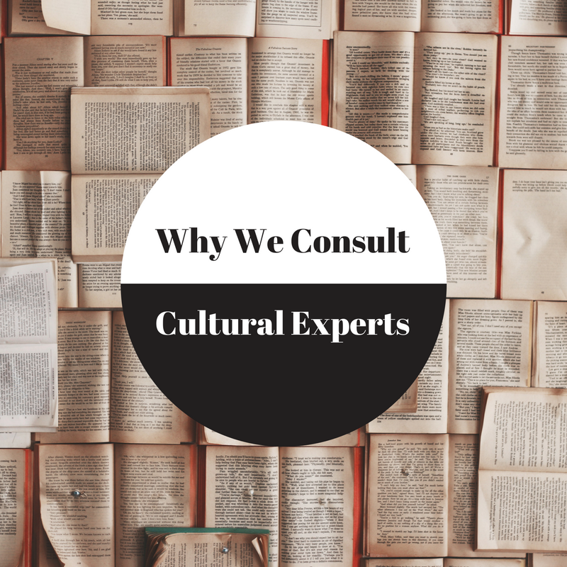 Consult Cultural Experts