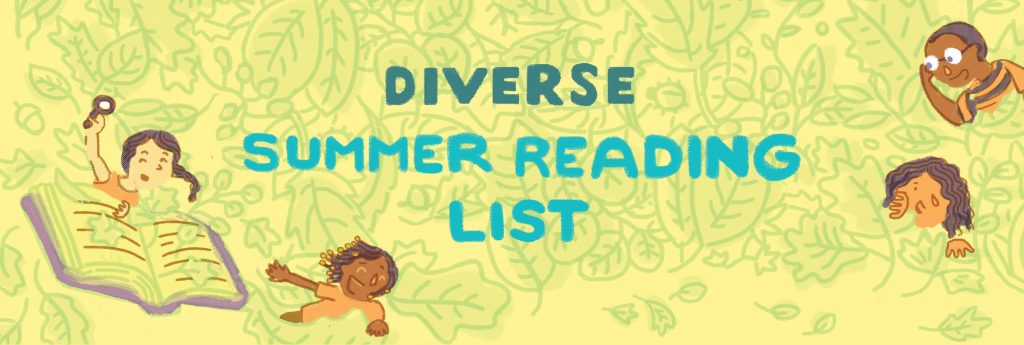 Diverse Summer Reading List graphic