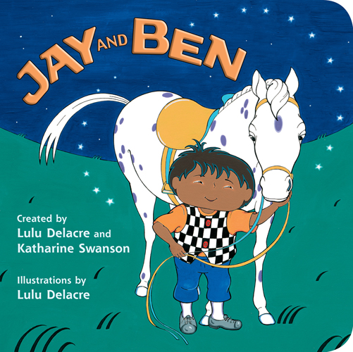 Cover of Jay and Ben showing a child and a horse in a field at night